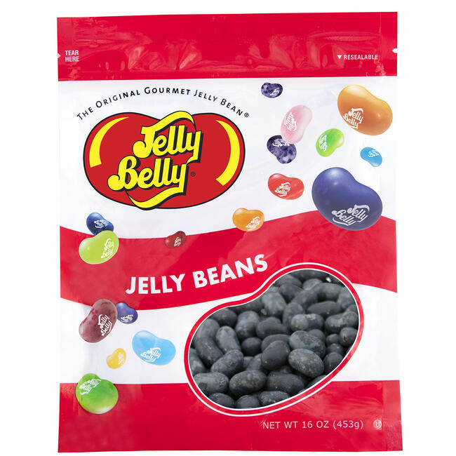 Plum Jelly Beans - 16 oz Re-Sealable Bag