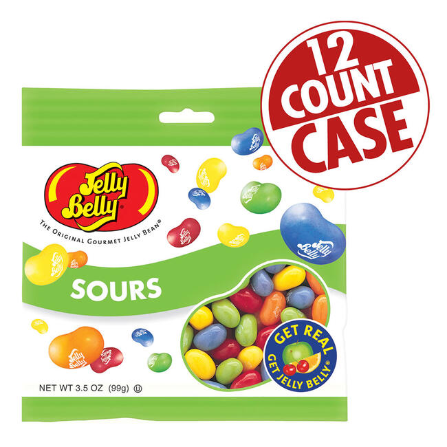 Sours Jelly Beans - 2.6 lb Case