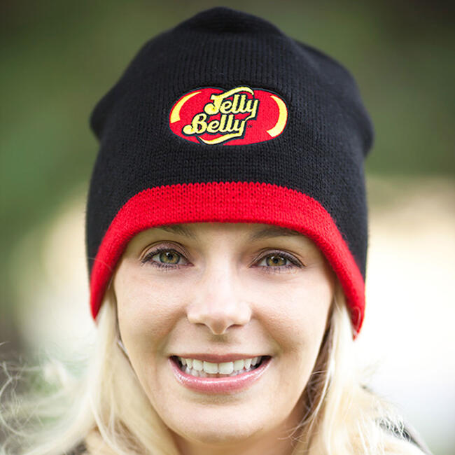 Jelly Belly Black Beanie