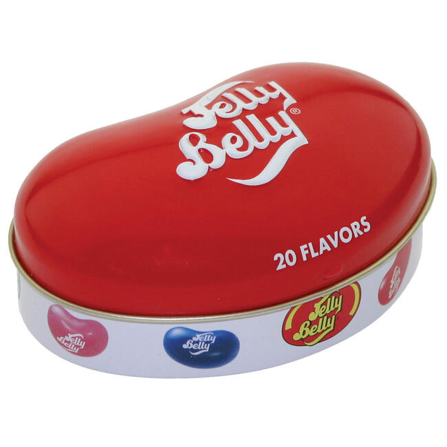 20 Assorted Jelly Bean Flavors Bean Tin -2.25 oz