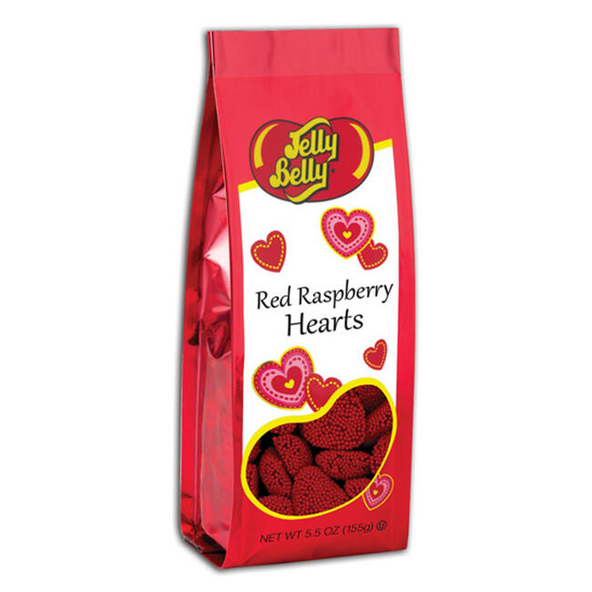 Red Raspberry Hearts- 5.5 oz Gift Bag