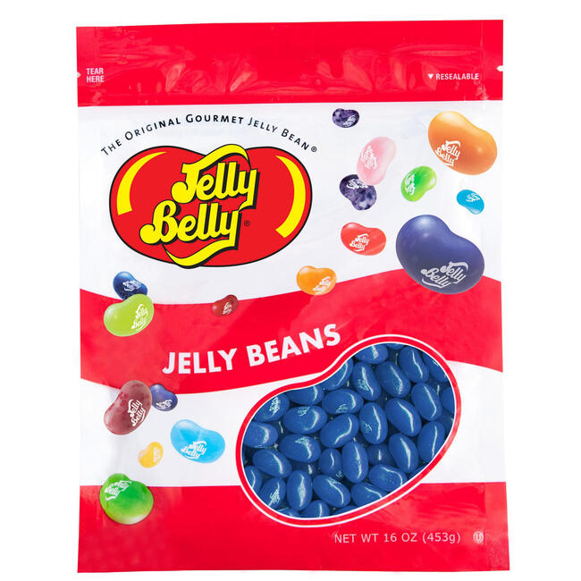 Blueberry Jelly Beans - 16 oz Re-Sealable Bag