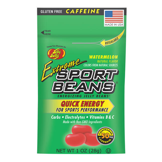 Extreme Sport Beans® Jelly Beans with CAFFEINE - Watermelon 24-Pack