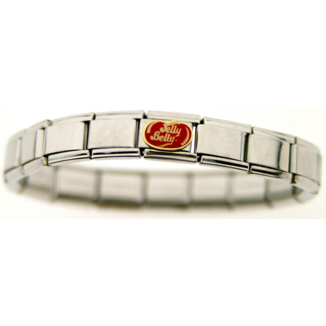 Jelly Belly Logo Italian Bracelet