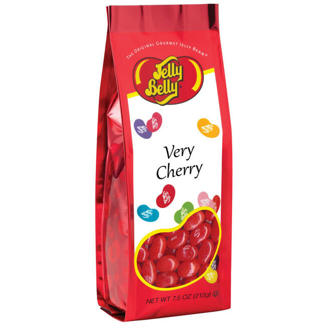 Very Cherry Jelly Beans 7.5 oz Gift Bag