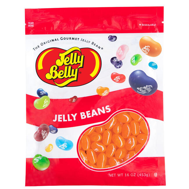 Sunkist® Tangerine Jelly Beans - 16 oz Re-Sealable Bag