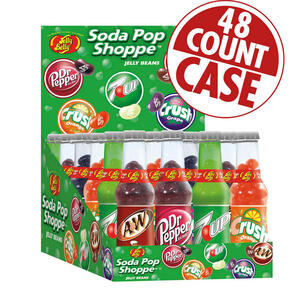 Soda Pop Shoppe&reg; Jelly Beans - 1.5 oz. bottles - 48-Count Case