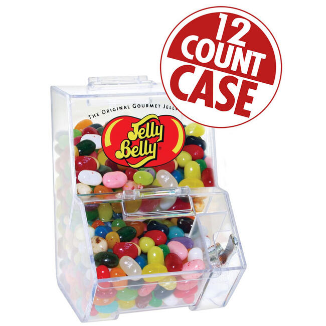 Jelly Belly Mini Bean Bin with 3.5 oz of Assorted Jelly Beans - 12-Count Case