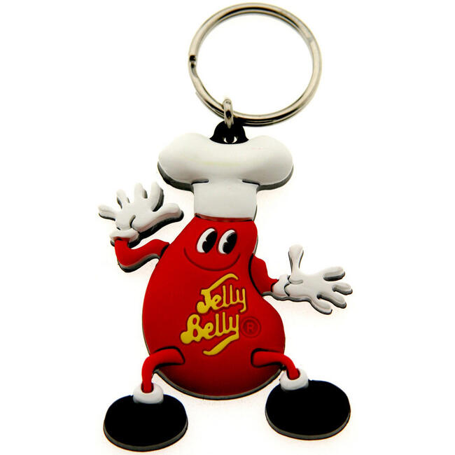 Mr. Jelly Belly Key Ring