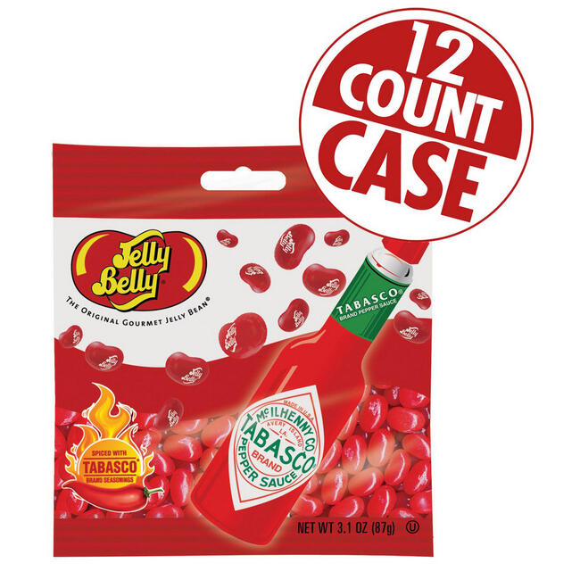 TABASCO® Jelly Beans - 3.1 oz Bag - 12 - Count Case