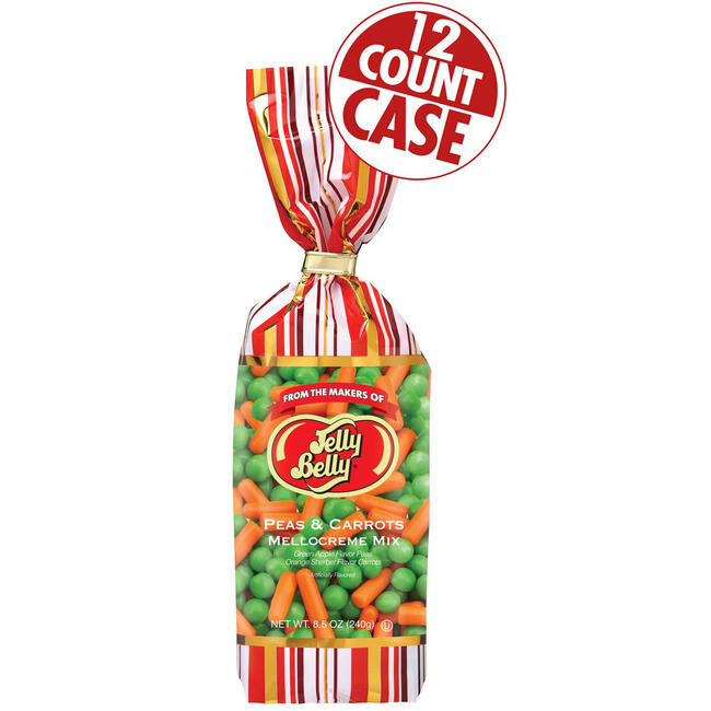 Peas & Carrots Mellocreme Mix - 8.5 oz Bags - 12-Count Case