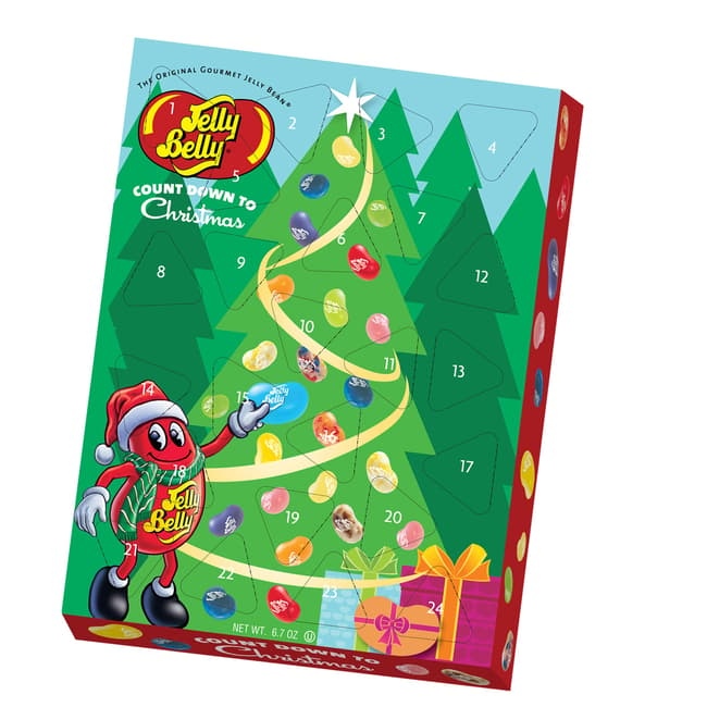 Jelly Bean Count Down to Christmas Calendar