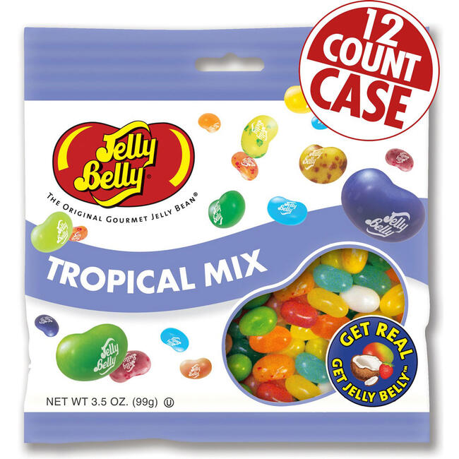 Tropical Mix Jelly Beans - 2.6 lb Case