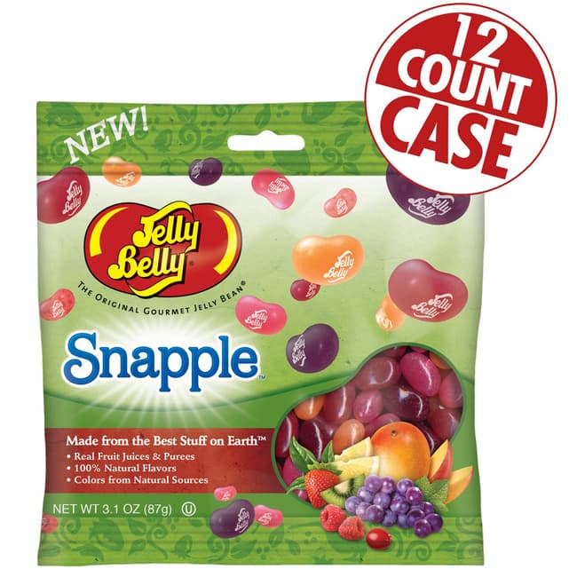 Snapple Mix Jelly Beans - 2.3 lb Case