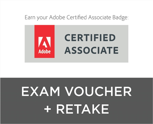 Adobe Certified Associate Exam Voucher with Retake