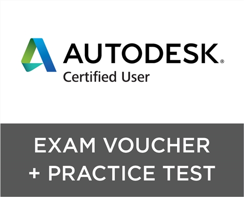 Autodesk Certified User Exam Voucher with Retake + GMetrix