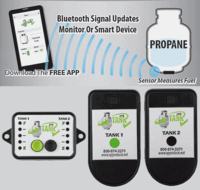 Propane Tank Gas Level Indicator Kit - w/monitor