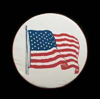 american flag tire covers size F