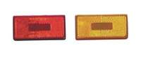 003-56, Red Clearance Lights, Rectangular