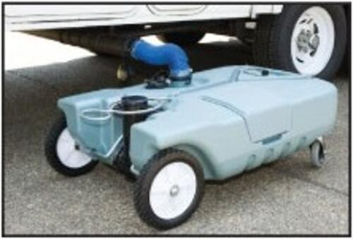 Tote-N-Stor - 14855 - 18 Gallon 4 Wheel