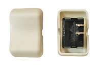 Rocker Switch, SPST, Biscuit, On/Off