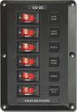 Panel 12VDC 6 Position
