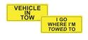 "Vehicle in Tow"