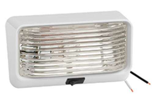 Porch Lite, Clear W/Swi