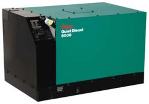 Onan Quiet Diesel Generator - 6000 Watt - (RV QD 6000)