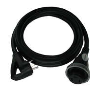 Detachable 50A Cordset, Black