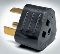 RV Electrical Adapter Plug - 15A Female to 30A Male