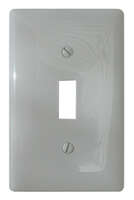 Ivory Toggle Switch Plate