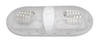 Led Ceiling Light - Double - White Housing - Surface Mount