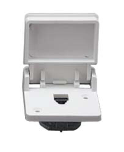 Single Phone Receptacle W