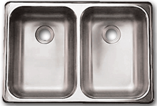 Double S/S Sink