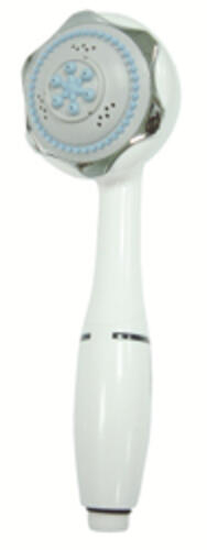 5-Function Massage White Showerhead