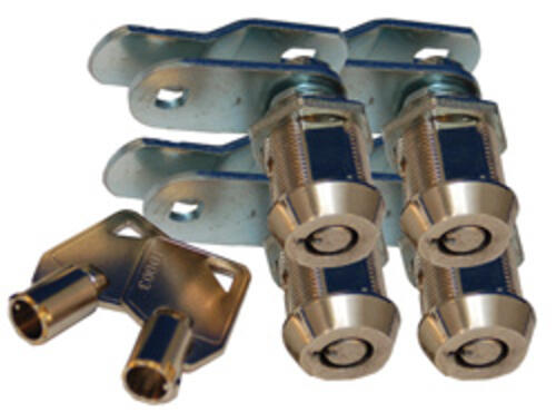 Ace Key Baggage Lock, 1 1/8" 4Pk