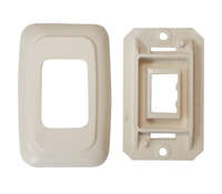 Contoured Plate, Single Ivory