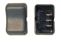 Rocker Switch, SPDT, Brown, On/Off/On