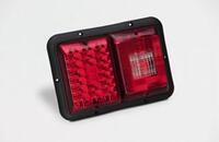 Led Doub Hori Red