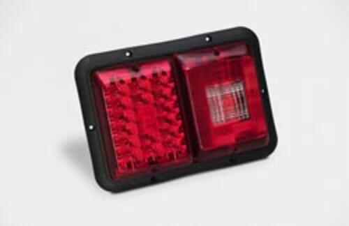 Led Doub Hori Red