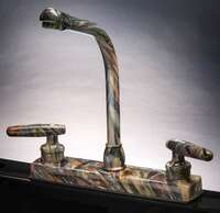Empire Brass Kitchen Faucet - Green Camouflage