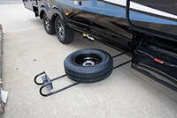 Hide-A-Spare,Tire Carrier