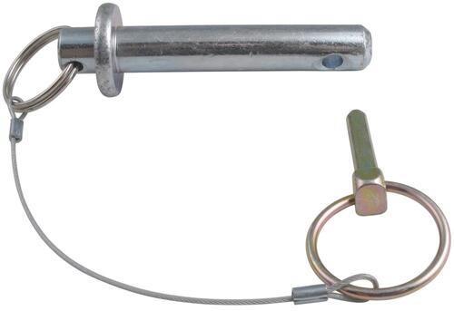 3" Pin w/ Snap & Chain