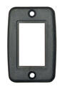 Exposed 5-Pin Side-by-Side Plate, Black