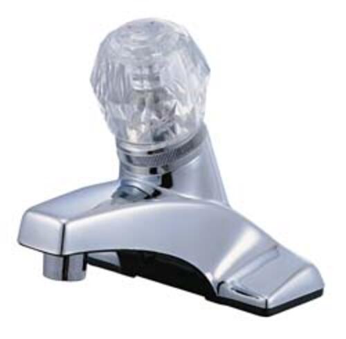 Lavatory Faucet, Single Handle, Chrome Finish