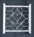 White Screen Door Grille