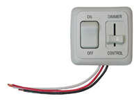 Dimmer Switch w/Rocker, White