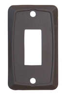 Single Size Face Plate, Brown, 3/bag