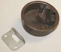 Flush Mont Latch Brown